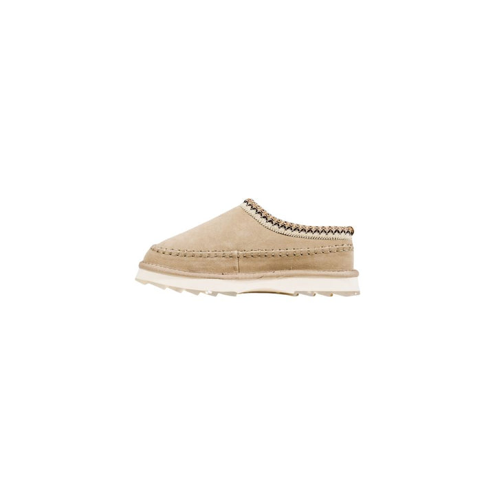 EMU Australia Gray Leather Slippers