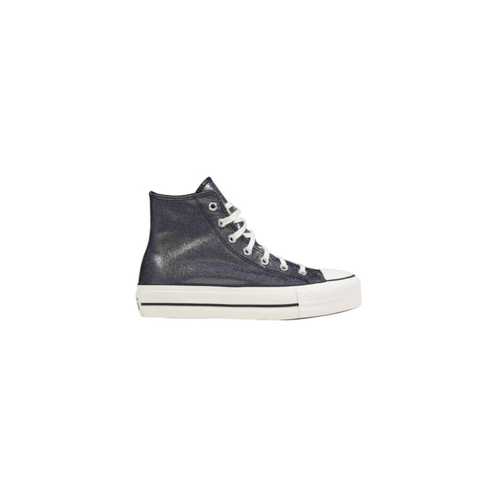 Converse Black Synthetic Platform Sneakers
