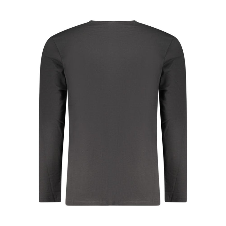 Hugo Boss Black Cotton Men T-Shirt