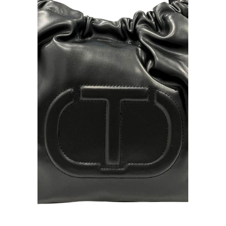 Twinset Black Polyethylene Clutch Bag