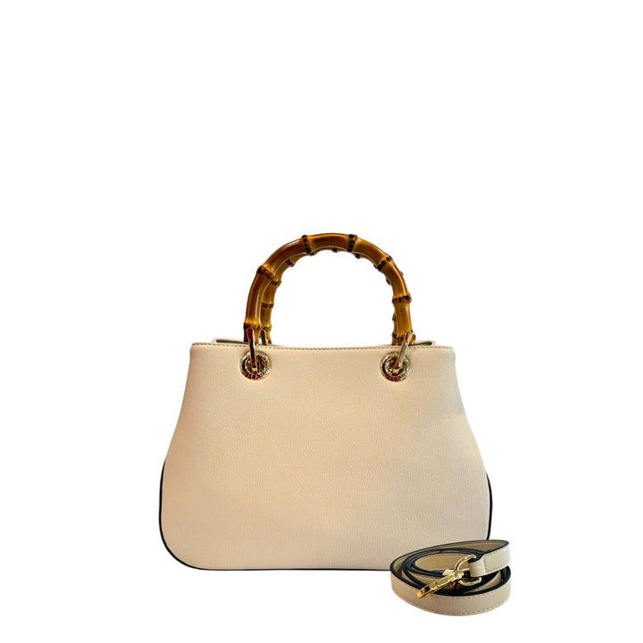 Twinset Beige PU Women Handbag