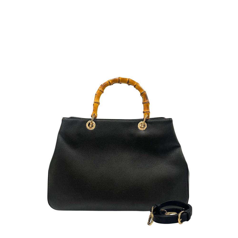 Twinset Black PU Women Handbag