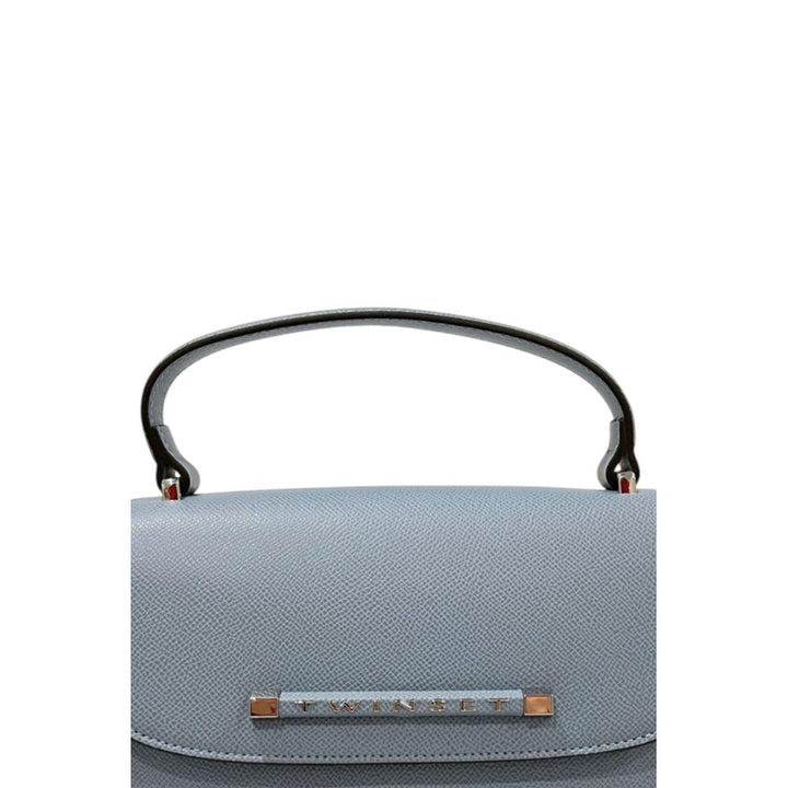 Twinset Blue PU Women Handbag