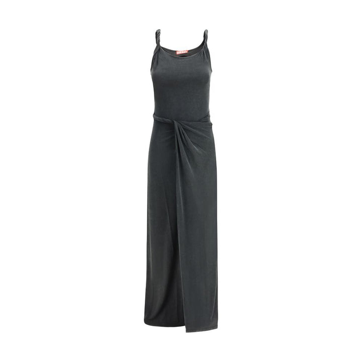 Diesel Gray Modal Casual Dress