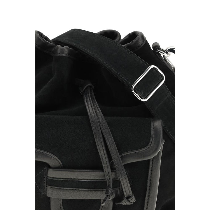 Pierre Hardy Black Calf Leather Bos Taurus Backet Bag
