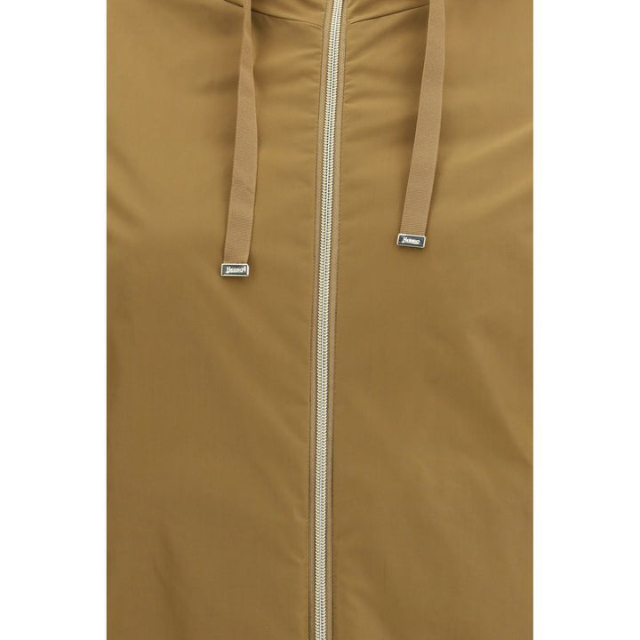 Herno Blue Polyester Coat