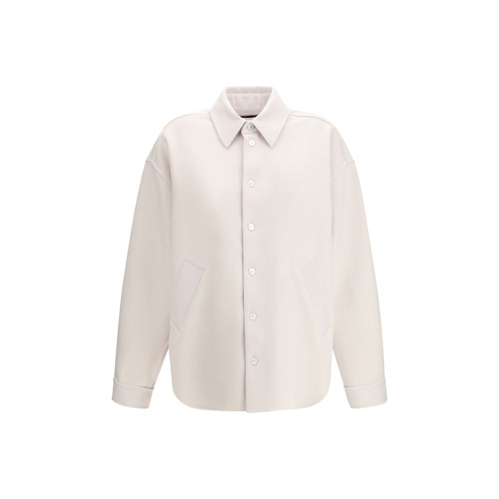 Balenciaga Beige Cashmere Shirt