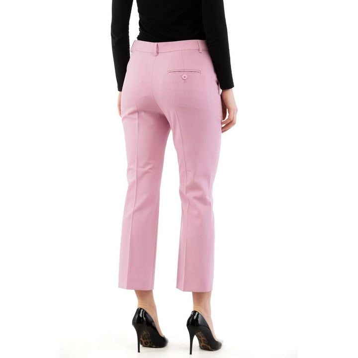 Moschino Multicolor Polyester Casual Pants