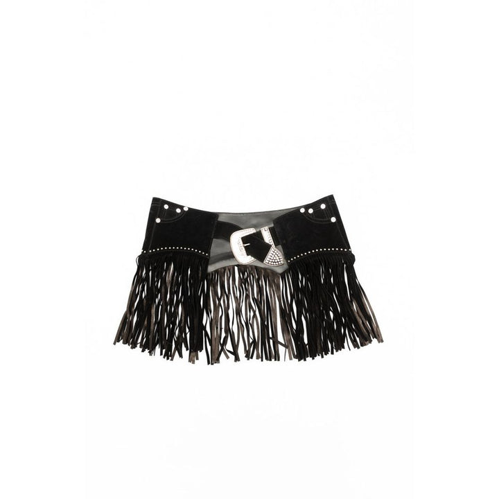 Moschino Multicolor Polyester High-Waist Belt