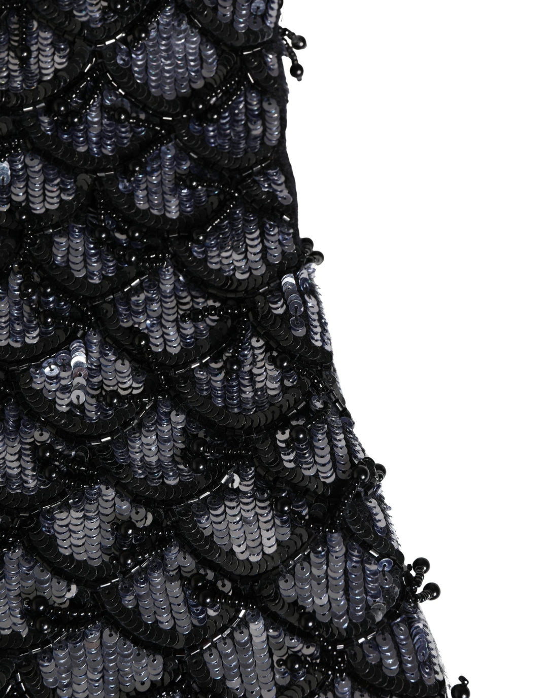 Dolce & Gabbana Black Wool Crystal Embellished Balaclava Hat