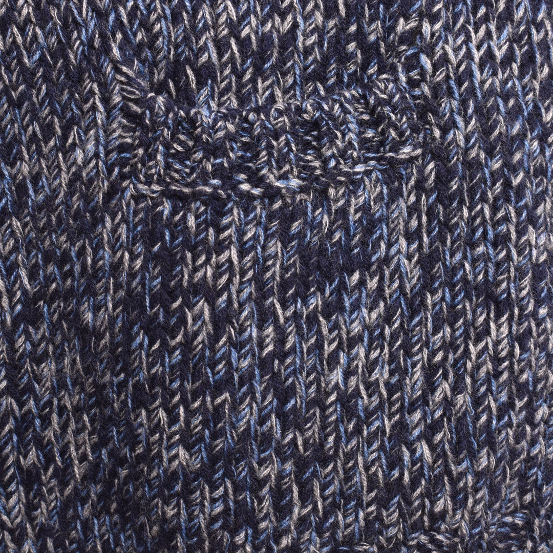 Brunello Cucinelli Blue Wool Cardigan