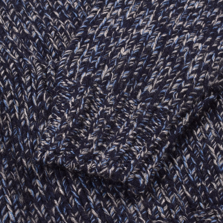 Brunello Cucinelli Blue Wool Cardigan