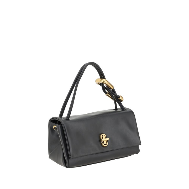 Marc Jacobs Black Calf Leather Bos Taurus Shoulder Bag