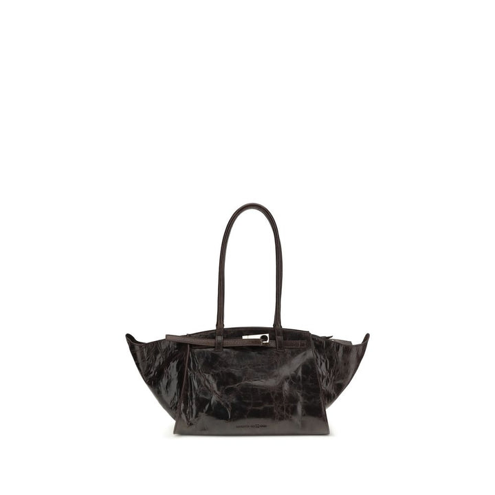 Benedetta Bruzziches Brown Calf Leather Bos Taurus Shoulder Bag