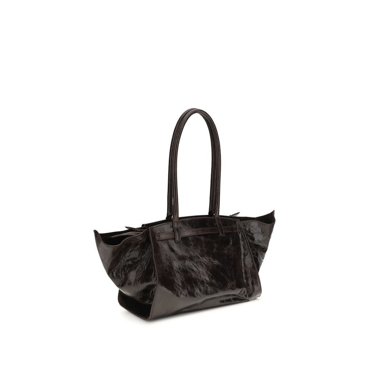 Benedetta Bruzziches Brown Calf Leather Bos Taurus Shoulder Bag