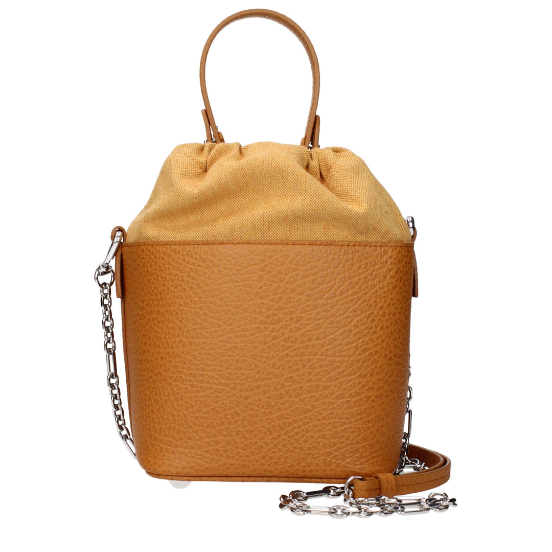 Maison Margiela Brown Leather Handbag