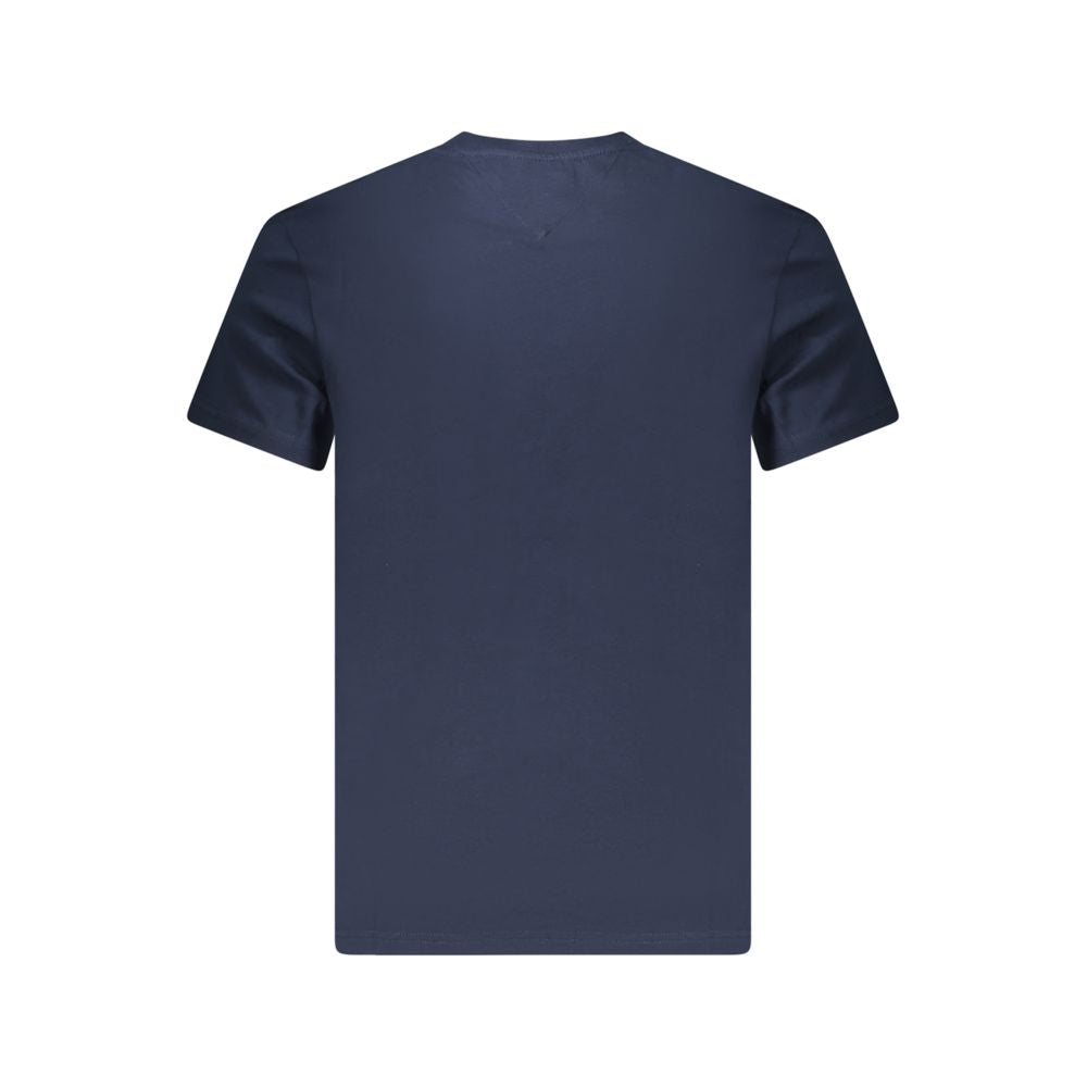 Tommy Hilfiger Blue Cotton Men's T-Shirt