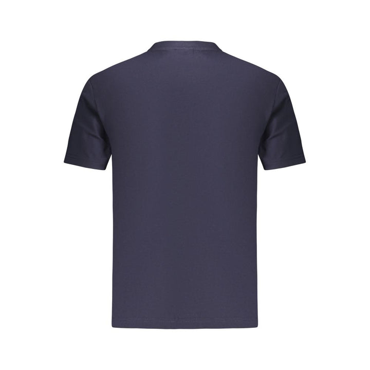 Napapijri Blue Cotton Men T-Shirt