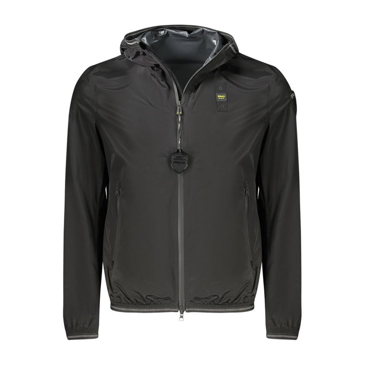Blauer Black Poliammide Men's Jacket