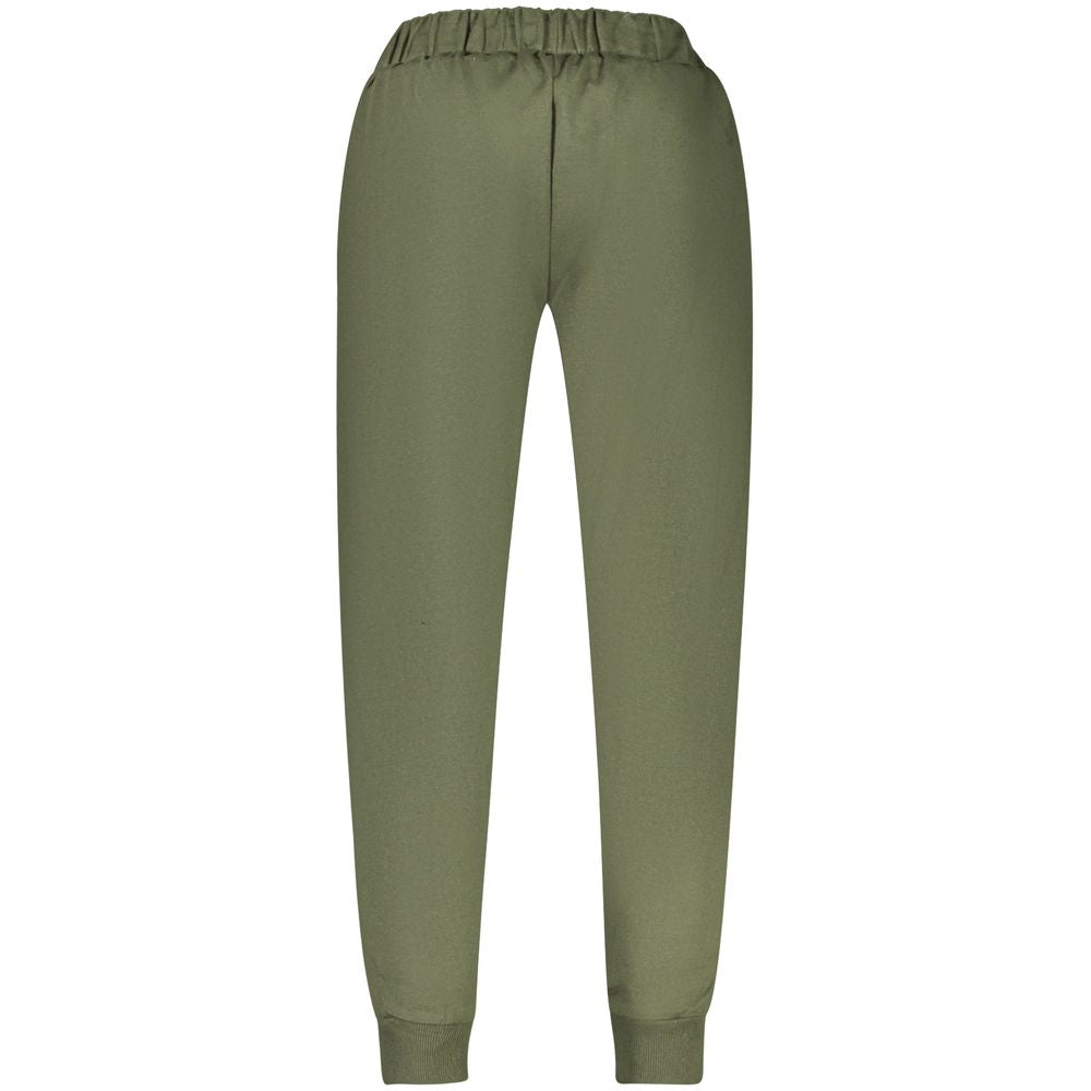 Superga Green Cotton Joggers (Workout Pants)