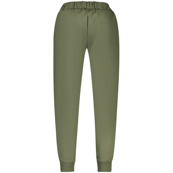 Superga Green Cotton Joggers (Workout Pants)
