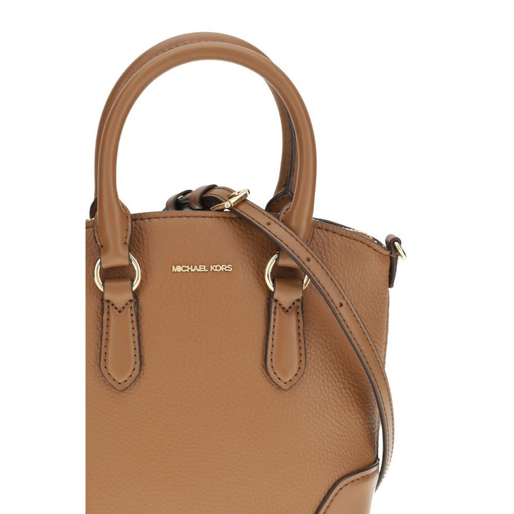 Michael Kors Beige Calf Leather Bos Taurus Shoulder Bag
