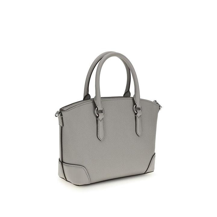 Michael Kors Gray Calf Leather Bos Taurus Shoulder Bag