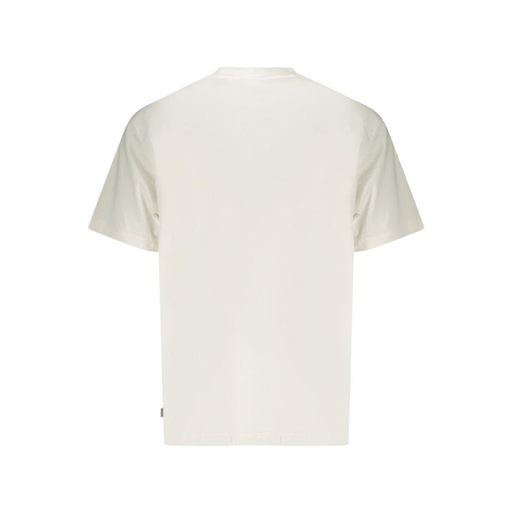 Guess Jeans White Cotton Men T-Shirt