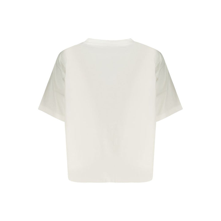 Guess Jeans White Organic Cotton Women T-Shirt