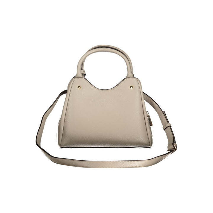 Guess Jeans Grigio Poliuretano Women Handbag