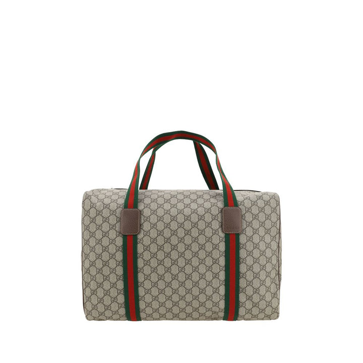 Gucci Brown Polyethylene Luggage And Travel