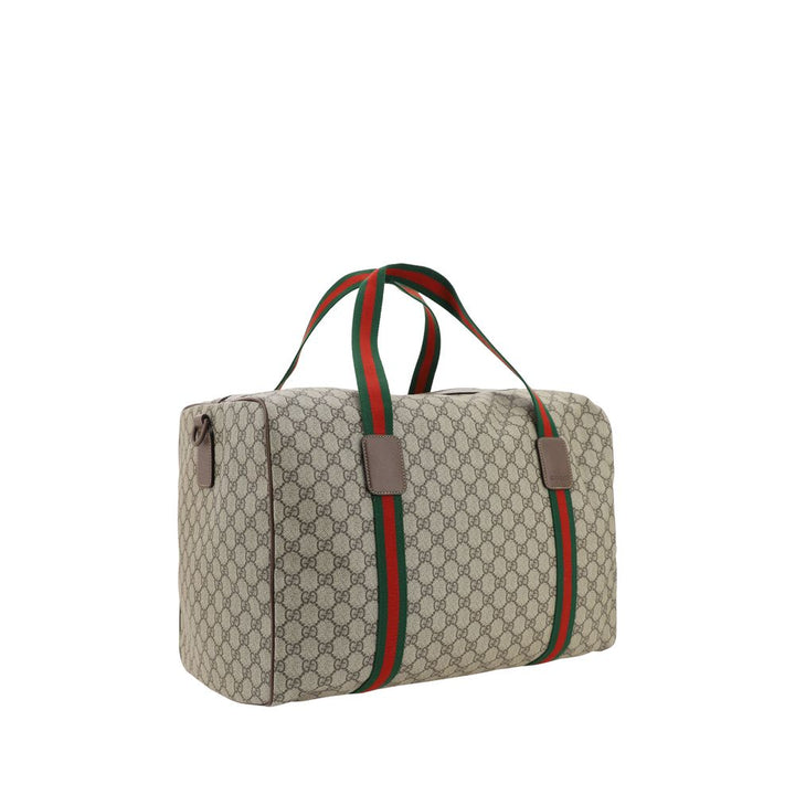 Gucci Brown Polyethylene Luggage And Travel