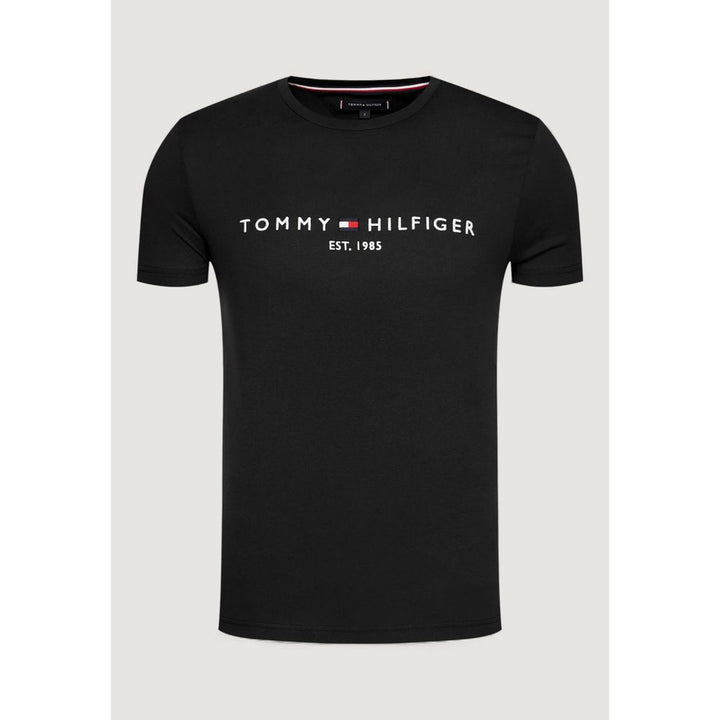 Tommy Hilfiger Black Cotton T-Shirt