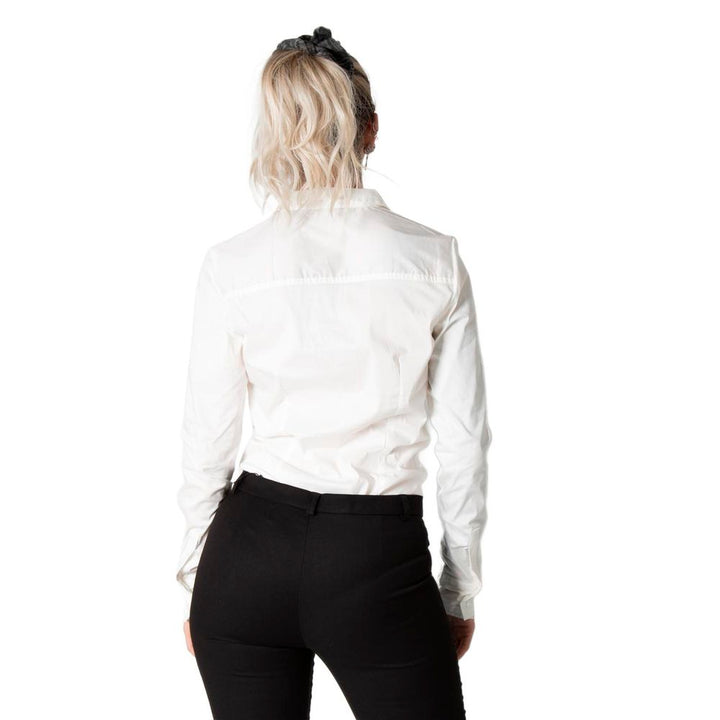 Vero Moda Cream Cotton Bodysuit