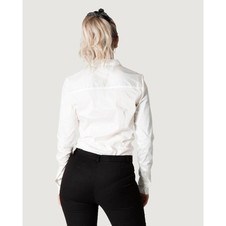 Vero Moda Cream Cotton Bodysuit