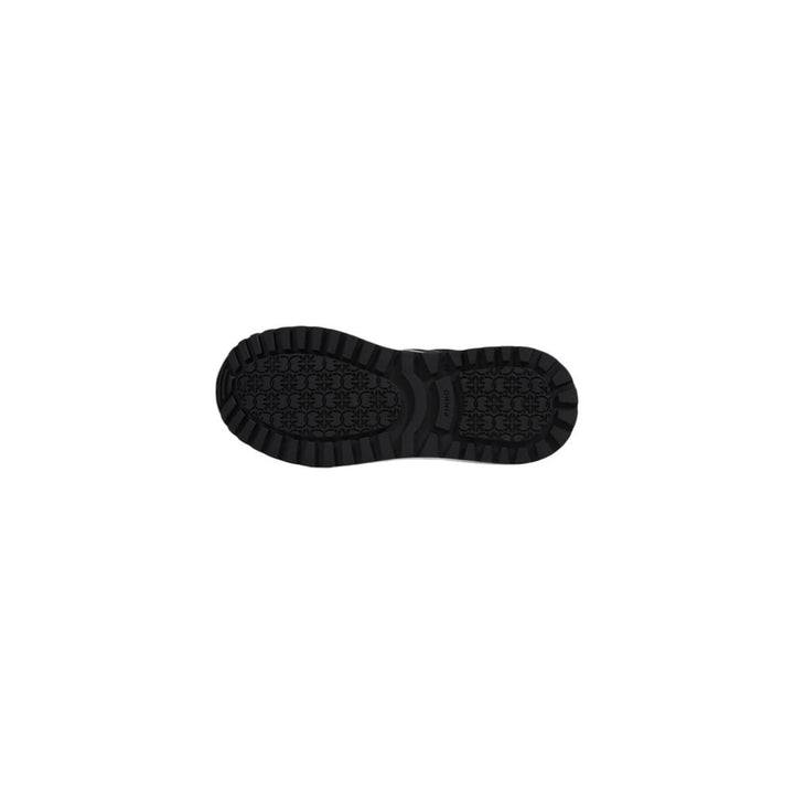 PINKO Black Leather Low Top Sneakers