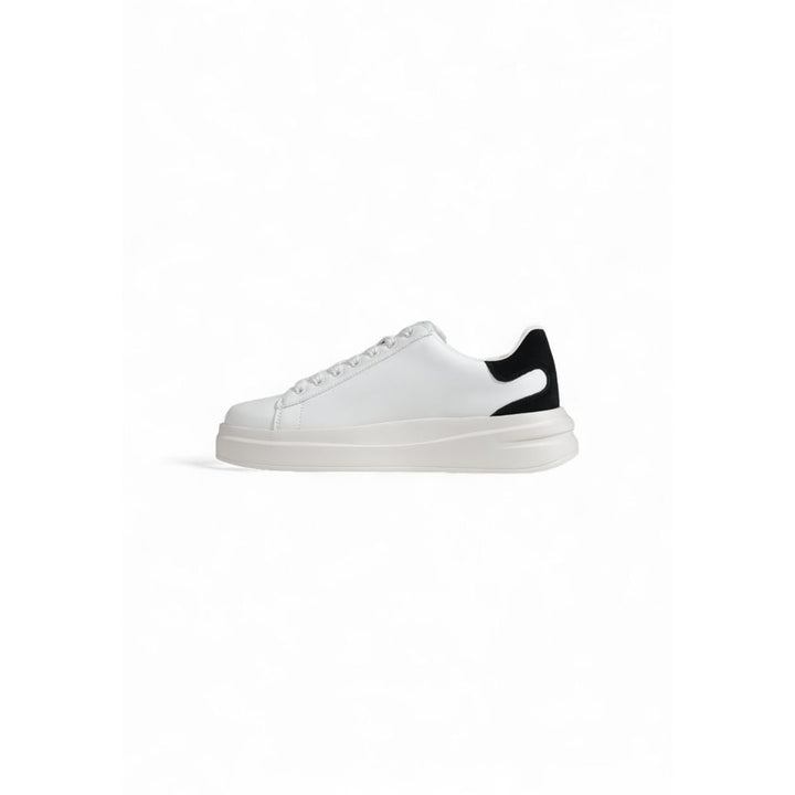 Guess Black And White Polyethylene Low Top Sneakers