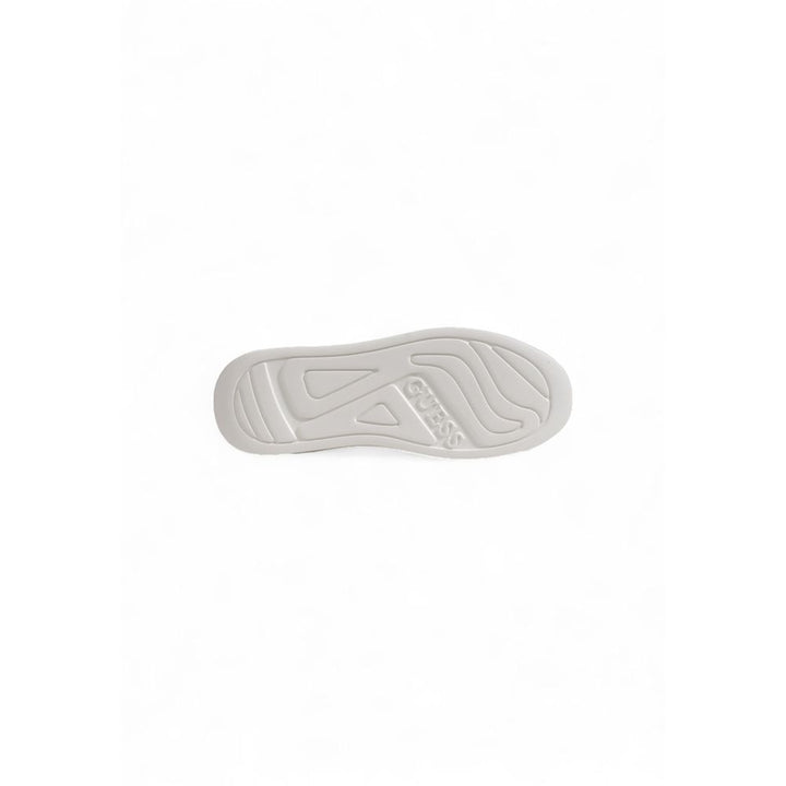Guess Black And White Polyethylene Low Top Sneakers