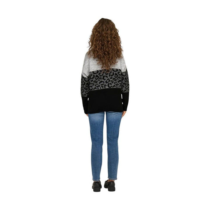 Only Gray Marabou Sweatshirt