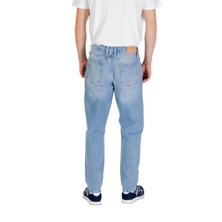 Tommy Hilfiger Jeans Light Blue Recycled Cotton Slim Fit Jeans