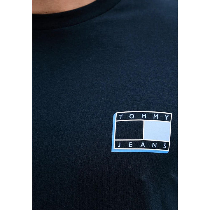 Tommy Hilfiger Jeans Blue Recycled Cotton T-Shirt