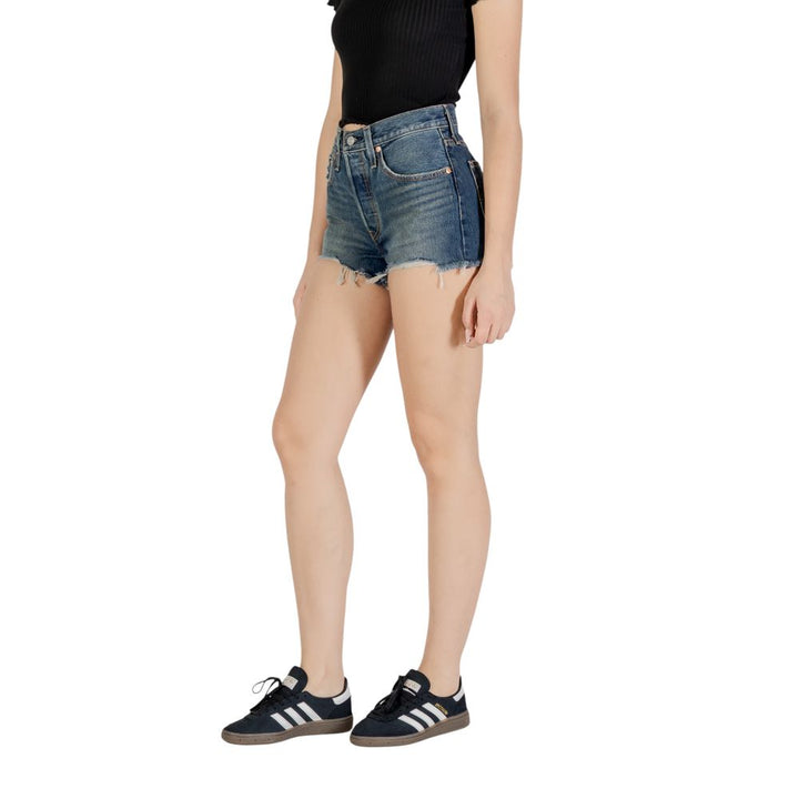 Levi's Blue Cotton Shorts
