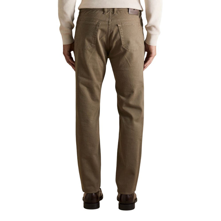 Jeckerson Green Cotton Skinny Jeans