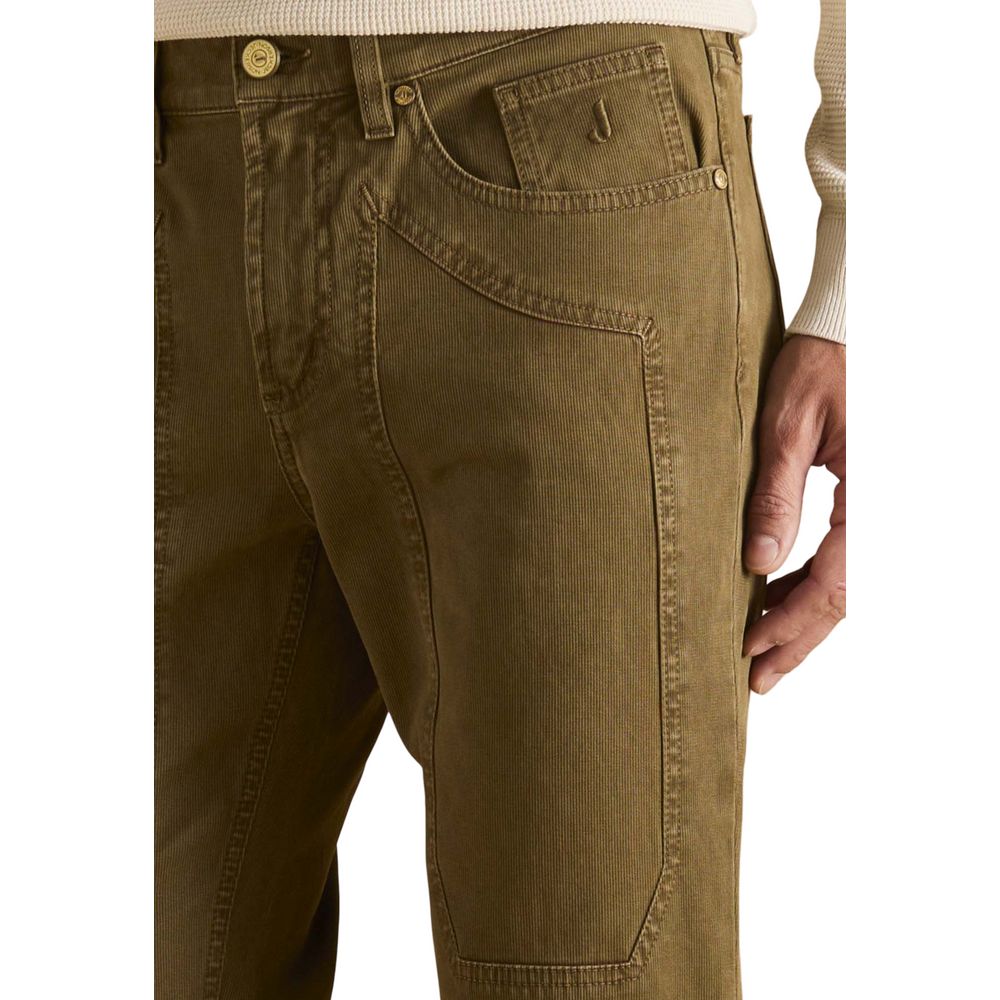 Jeckerson Brown Cotton Skinny Jeans