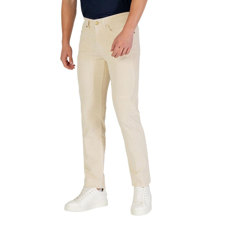 Jeckerson Cream Cotton Skinny Jeans