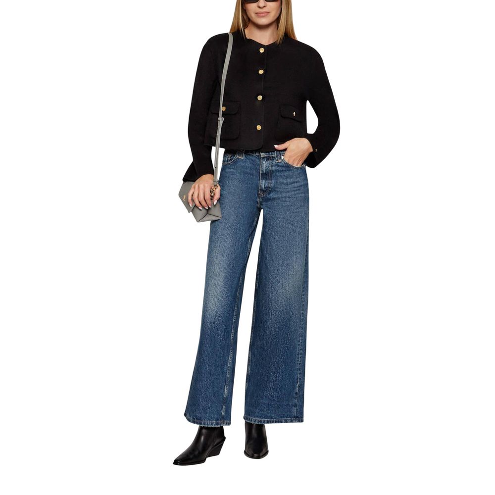 Tommy Hilfiger Blue Recycled Cotton Relaxed Fit Jeans