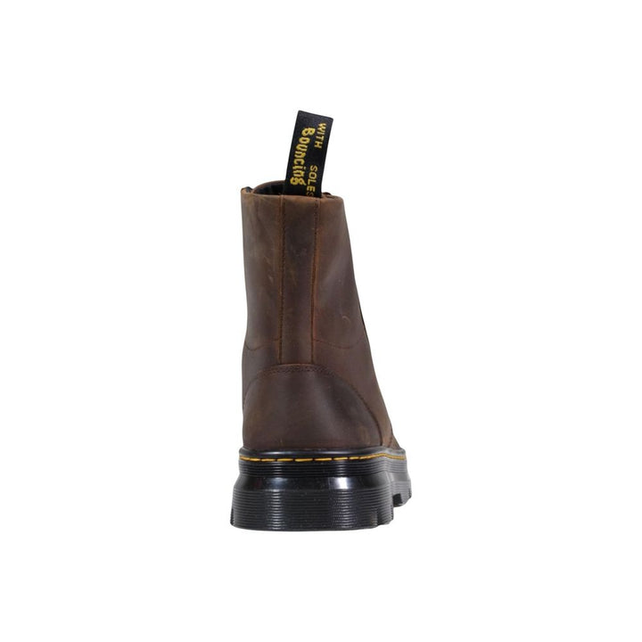 Dr. Martens Brown Leather Athletic Sneakers