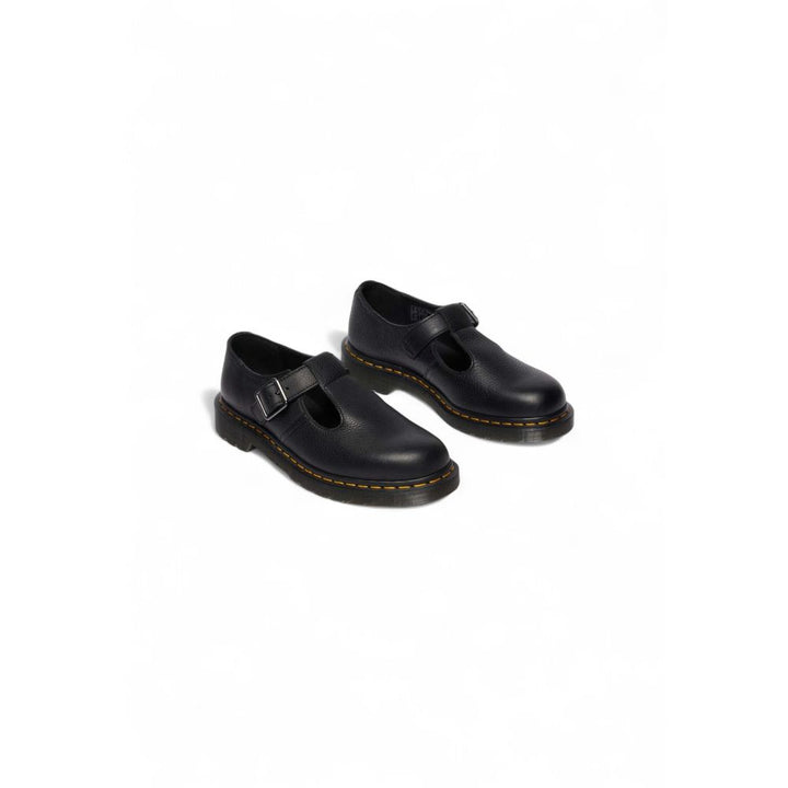 Dr. Martens Black Leather Platform Pumps