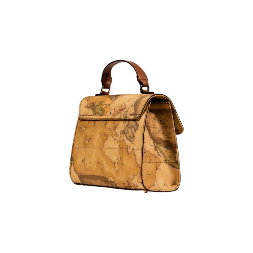 Alviero Martini Prima Classe Beige Leather Handbag