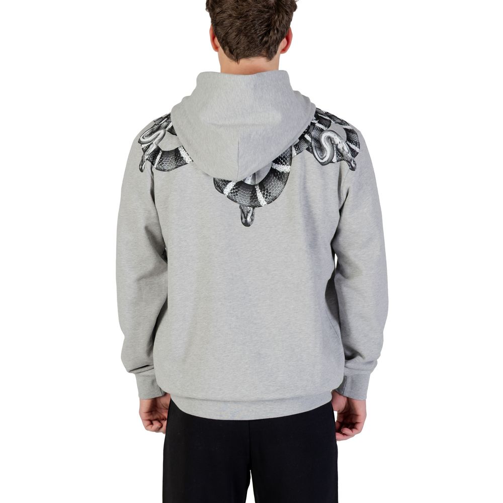 County of Milan Gray Cotton Hoodie – SEYMAYKA
